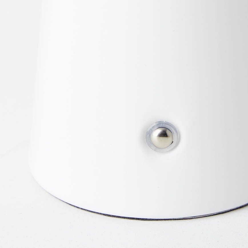 Brilliant - LED dimmbare Touch-Außen-Tischlampe MUFFIN LED/3W/5V USB 2600 mAh IP44 weiß