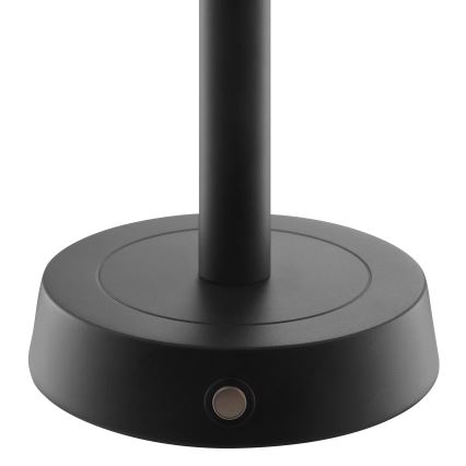 Brilliant - LED-dimmbare, wiederaufladbare Touch-Außen-Tischleuchte RAZOR LED/2,5W/5V 2700K 2600 mAh IP44 schwarz