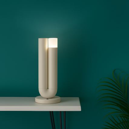 Brilliant - LED dimmbare, aufladbare Touch-Outdoor-Tischlampe SAYU LED/2,5W/5V 2700K 2600 mAh IP44 grau