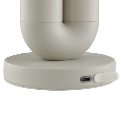 Brilliant - LED dimmbare, aufladbare Touch-Outdoor-Tischlampe SAYU LED/2,5W/5V 2700K 2600 mAh IP44 grau