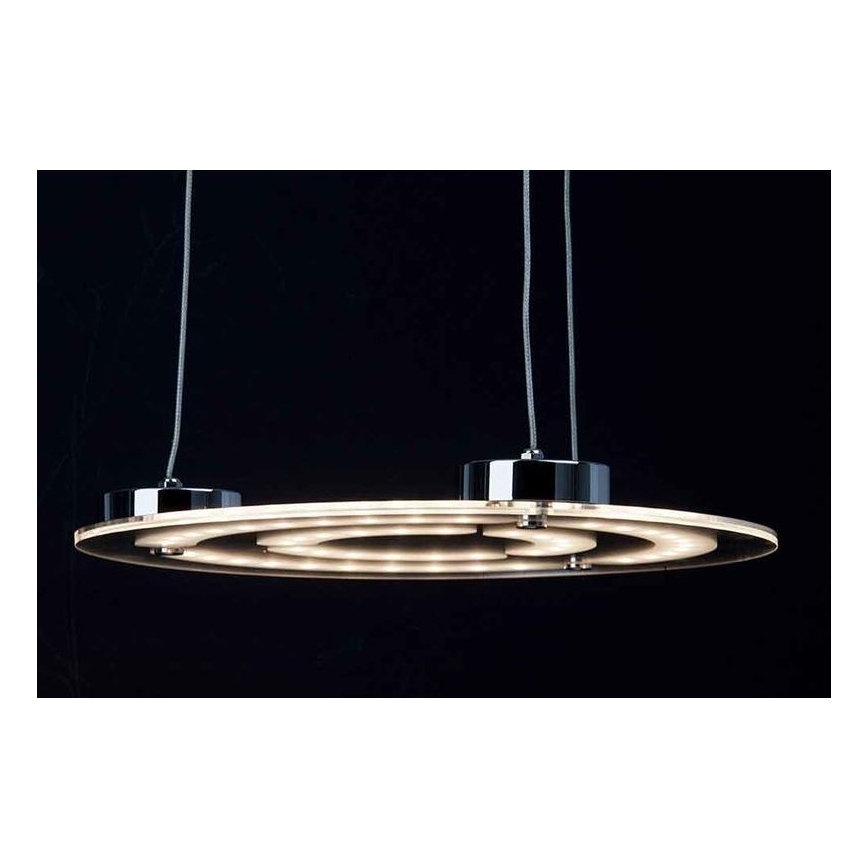 Brilliant - LED-Hängeleuchte an Schnur RIVERSIDE LED/28W/230V