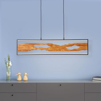 Brilliant - LED-Hängeleuchte CHAUMONT LED/20W/230V Kiefer - FSC-zertifiziert