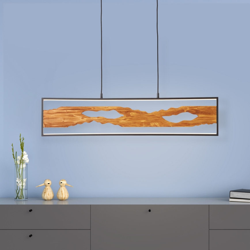 Brilliant - LED-Hängeleuchte CHAUMONT LED/20W/230V Kiefer - FSC-zertifiziert