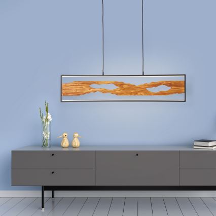 Brilliant - LED-Hängeleuchte CHAUMONT LED/20W/230V Kiefer - FSC-zertifiziert