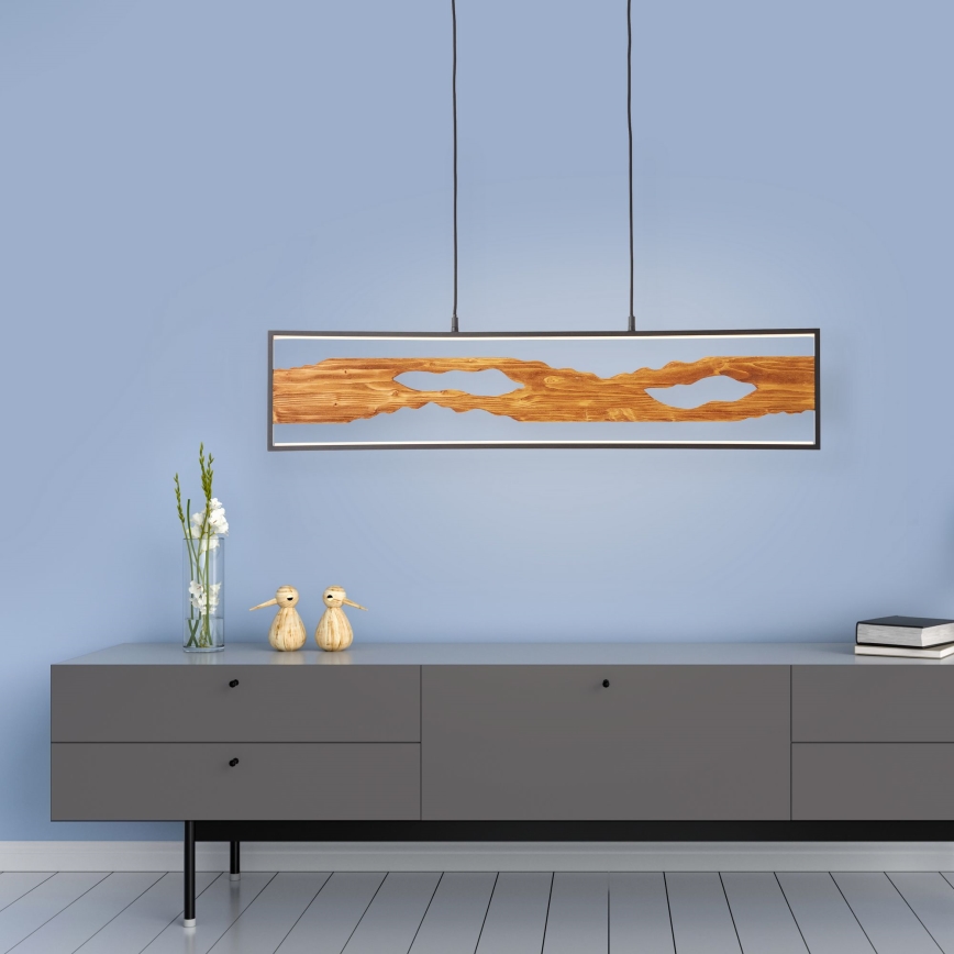 Brilliant - LED-Hängeleuchte CHAUMONT LED/20W/230V Kiefer - FSC-zertifiziert