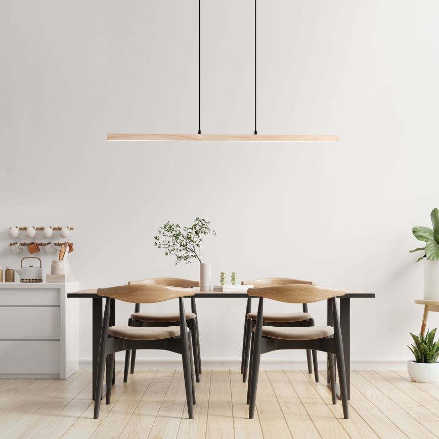 Brilliant - LED-Pendelleuchte an Kabel ARION LED/22W/230V Kiefer