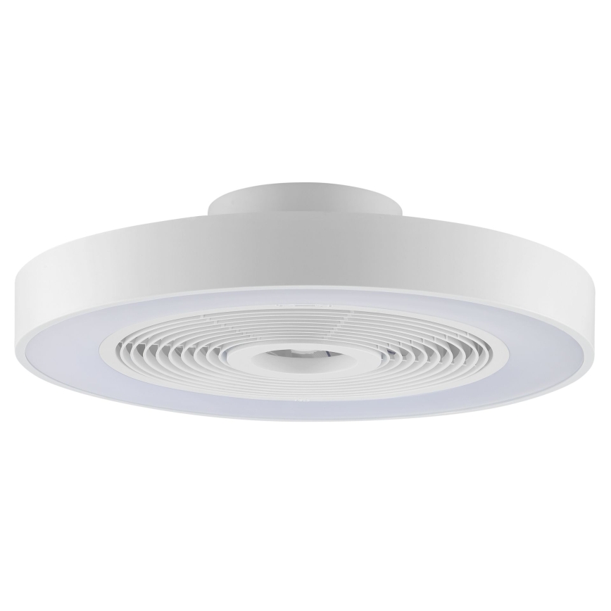 Brilliant - LED RGBW dimmbare Deckenleuchte mit Ventilator CATANIA LED/37W/230V 2700-6500K Ø 48,6 cm weiß + Fernbedienung