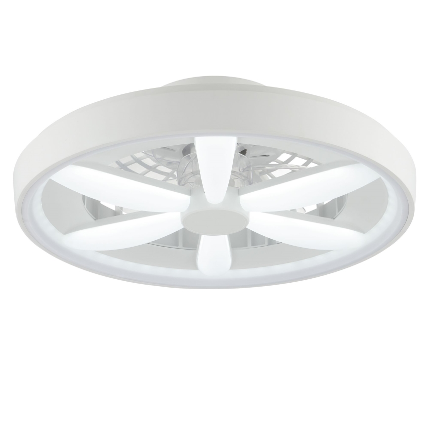Brilliant - Dimmbarer Deckenventilator mit Leuchte (LED RGBW) GAIANO LED/48W/230V 2700-6500K weiß + Fernbedienung