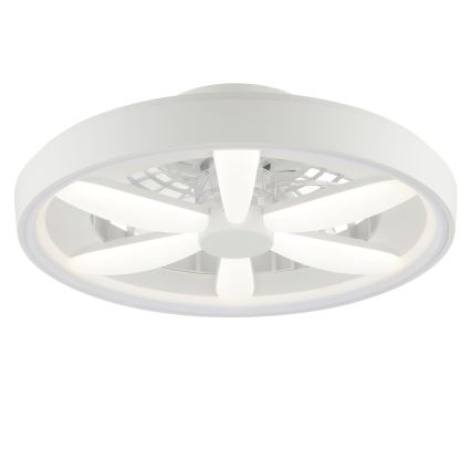 Brilliant - Dimmbarer Deckenventilator mit Leuchte (LED RGBW) GAIANO LED/48W/230V 2700-6500K weiß + Fernbedienung