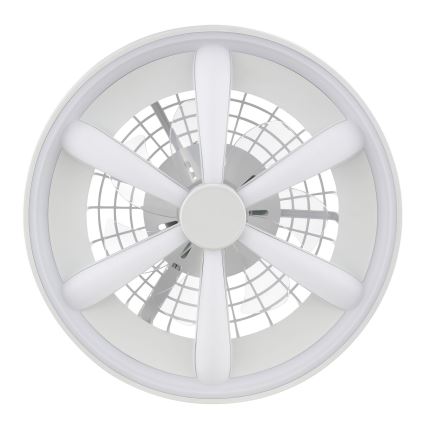 Brilliant - Dimmbarer Deckenventilator mit Leuchte (LED RGBW) GAIANO LED/48W/230V 2700-6500K weiß + Fernbedienung