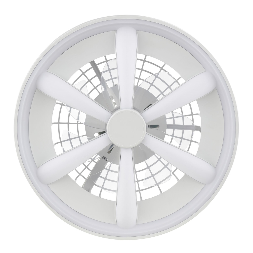 Brilliant - Dimmbarer Deckenventilator mit Leuchte (LED RGBW) GAIANO LED/48W/230V 2700-6500K weiß + Fernbedienung