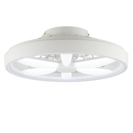 Brilliant - Dimmbarer Deckenventilator mit Leuchte (LED RGBW) GAIANO LED/48W/230V 2700-6500K weiß + Fernbedienung