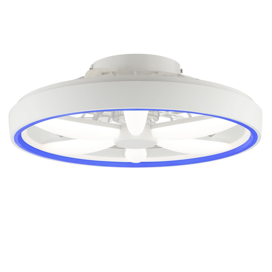 Brilliant - Dimmbarer Deckenventilator mit Leuchte (LED RGBW) GAIANO LED/48W/230V 2700-6500K weiß + Fernbedienung