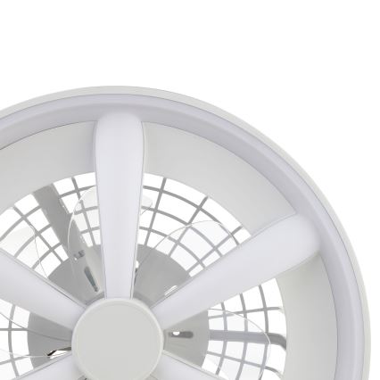 Brilliant - Dimmbarer Deckenventilator mit Leuchte (LED RGBW) GAIANO LED/48W/230V 2700-6500K weiß + Fernbedienung