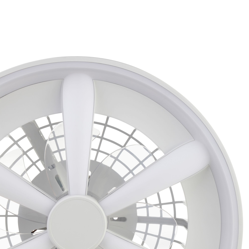 Brilliant - Dimmbarer Deckenventilator mit Leuchte (LED RGBW) GAIANO LED/48W/230V 2700-6500K weiß + Fernbedienung