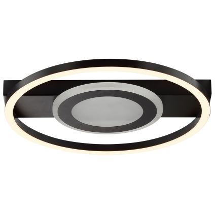 Brilliant - LED RGBW dimmbare Deckenleuchte MAUREEN LED/20W/230V 3000-6500K schwarz + Fernbedienung