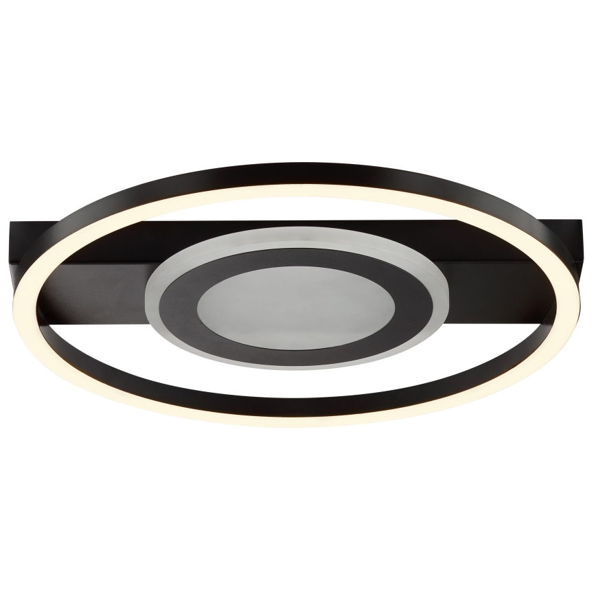 Brilliant - LED RGBW dimmbare Deckenleuchte MAUREEN LED/20W/230V 3000-6500K schwarz + Fernbedienung