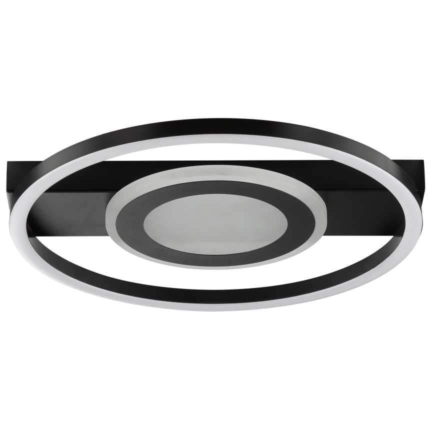 Brilliant - LED RGBW dimmbare Deckenleuchte MAUREEN LED/20W/230V 3000-6500K schwarz + Fernbedienung