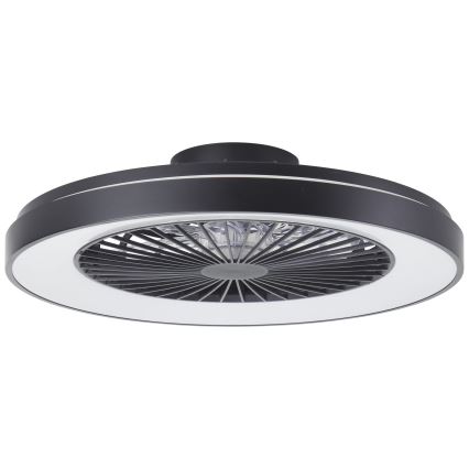 Brilliant - LED RGBW dimmbarer Deckenventilator MAZZARO LED/24W/230V 3000-6500K Ø 58 cm schwarz + Fernbedienung