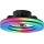 Brilliant - LED RGBW Dimmbarer Deckenventilator MONDELLO LED/26W/230V 2700-6500K d 41 cm schwarz + Fernbedienung