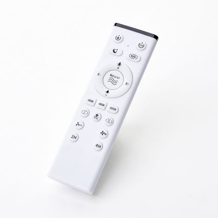 Brilliant - LED RGBW Dimmbarer Deckenventilator MONDELLO LED/26W/230V 2700-6500K d 41,5 cm weiß + Fernbedienung