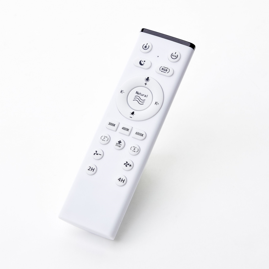 Brilliant - LED RGBW Dimmbarer Deckenventilator MONDELLO LED/26W/230V 2700-6500K d 41,5 cm weiß + Fernbedienung