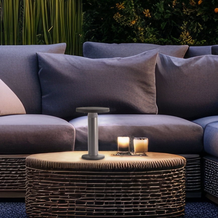 Brilliant - LED Solar-Touch-Dimmleuchte MAGUA LED/2W/3,7V 2000 mAh IP44 schwarz