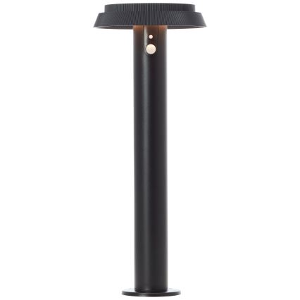 Brilliant - LED-Solarleuchte mit Sensor ALVERO LED/4W/3,7V 50 cm IP44 schwarz