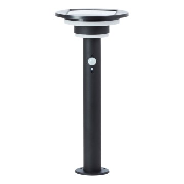 Brilliant - LED-Solarleuchte mit Sensor GARVINA LED/3W/3,7V 45 cm IP44 schwarz