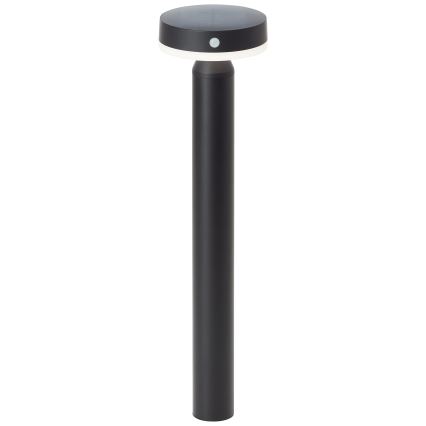 Brilliant - LED-Solarleuchte mit Sensor MAGUA LED/4W/3,7V 50,2 cm IP44 schwarz