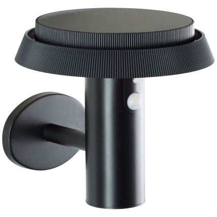 Brilliant - LED-Solarwandleuchte mit Sensor ALVERO LED/4W/3,7V IP44
