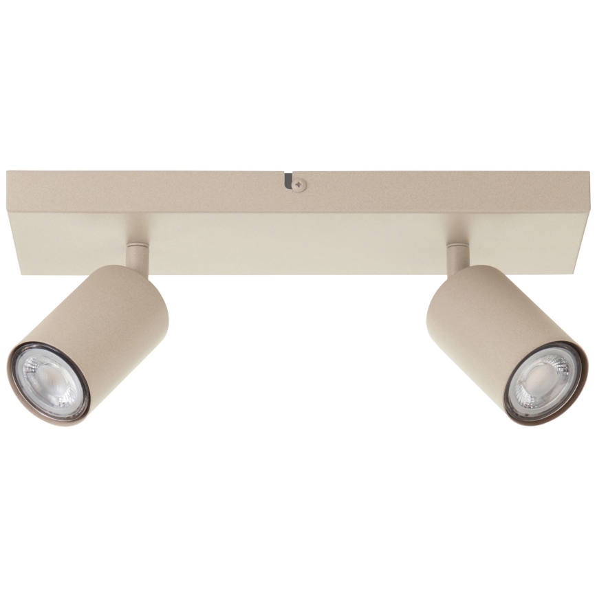 Brilliant - LED-Spot JELLO 2xGU10/5W/230V beige