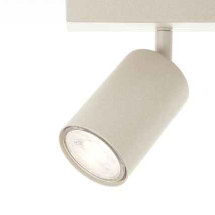 Brilliant - LED-Spot JELLO 2xGU10/5W/230V beige