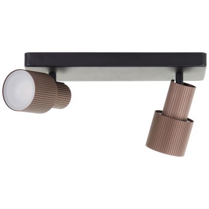 Brilliant - LED-Strahler CADIZ 2xGU10/5W/230V bronzen