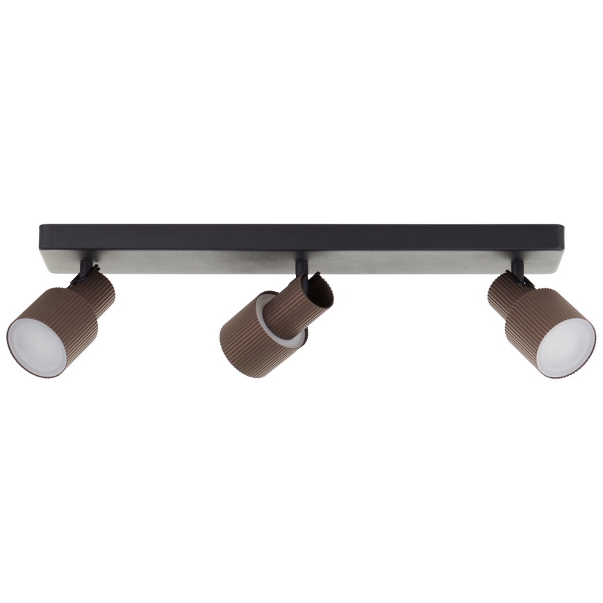 Brilliant - LED-Strahler CADIZ 3xGU10/5W/230V bronzen