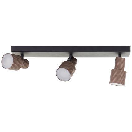 Brilliant - LED-Strahler CADIZ 3xGU10/5W/230V bronzen