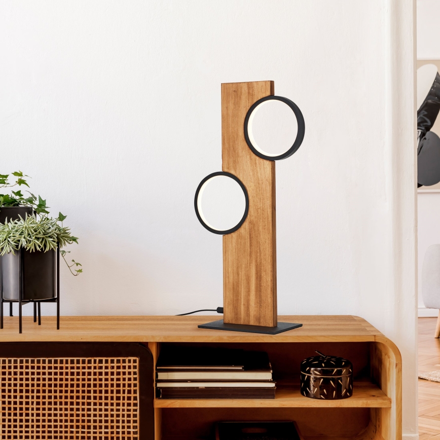 Brilliant - LED-Tischleuchte CHEESY LED/12W/230V Kiefer