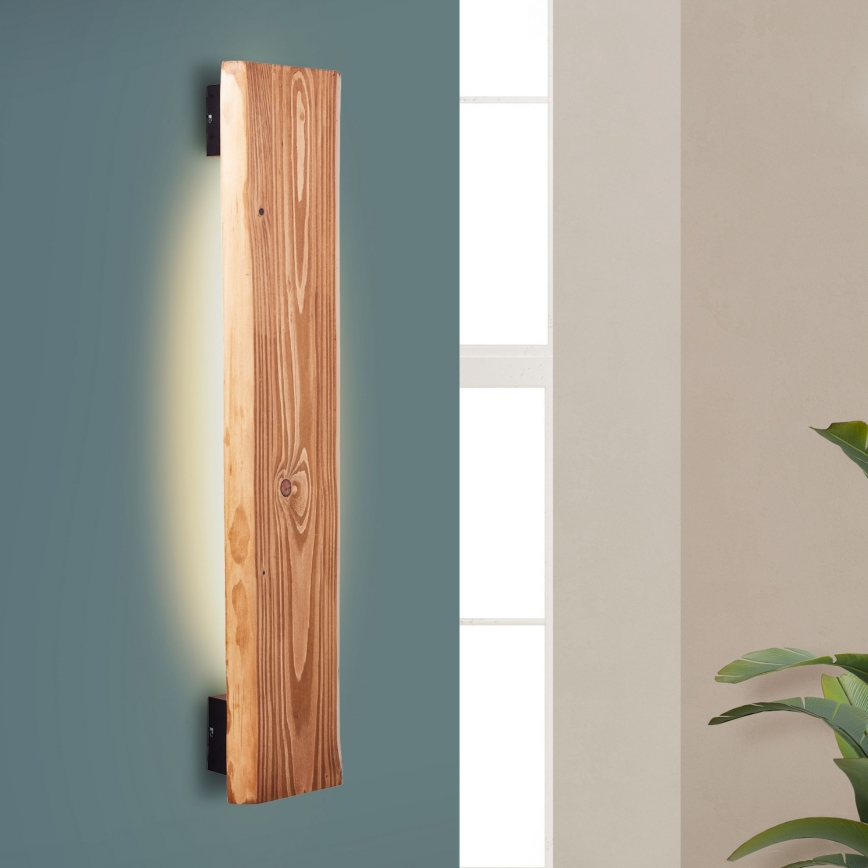 Brilliant - LED-Wandleuchte FEINGOLD LED/8,5W/230V Kiefer - FSC-zertifiziert
