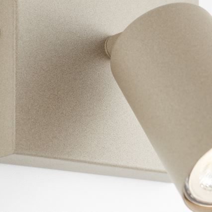 Brilliant - LED-Wandleuchte JELLO 1xGU10/5W/230V beige