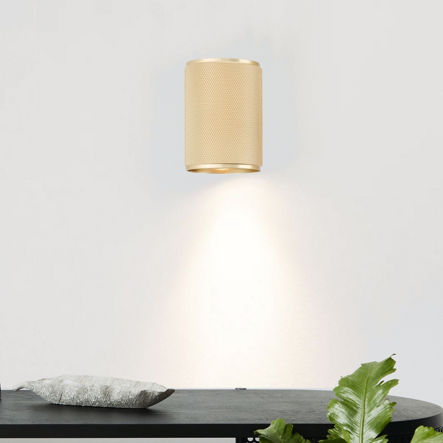 Brilliant - LED-Wandleuchte MARTY 1xGU10/5W/230V golden