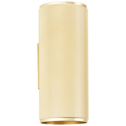 Brilliant - LED-Wandleuchte MARTY 2xGU10/5W/230V golden