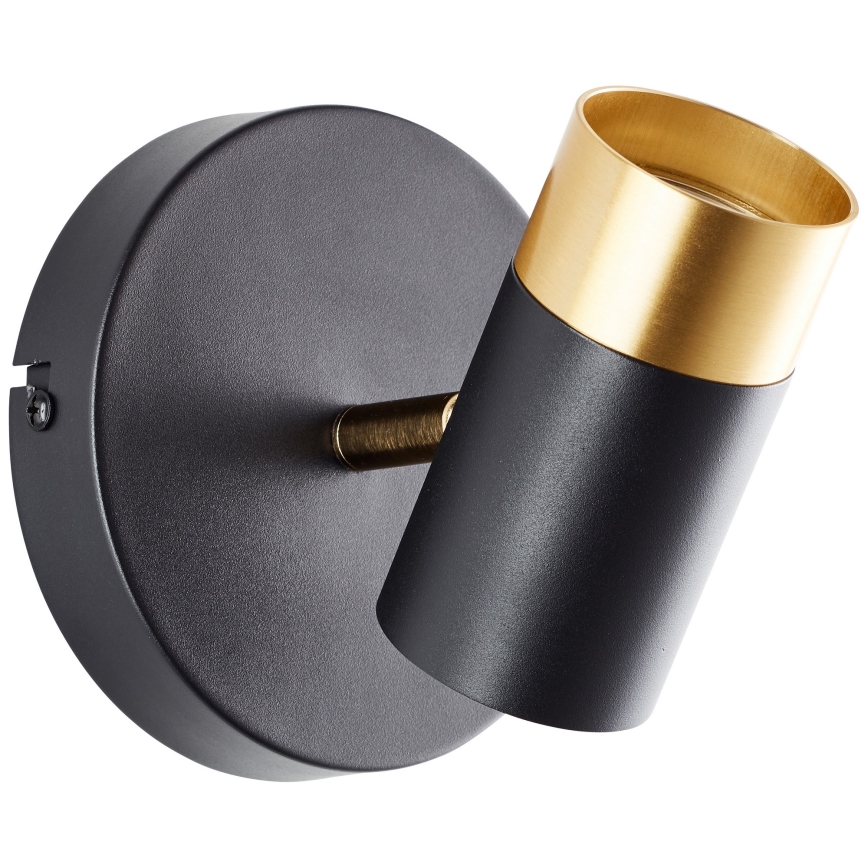 Brilliant - LED-Wandspot VIGOLO 1xGU10/5W/230V schwarz/gold