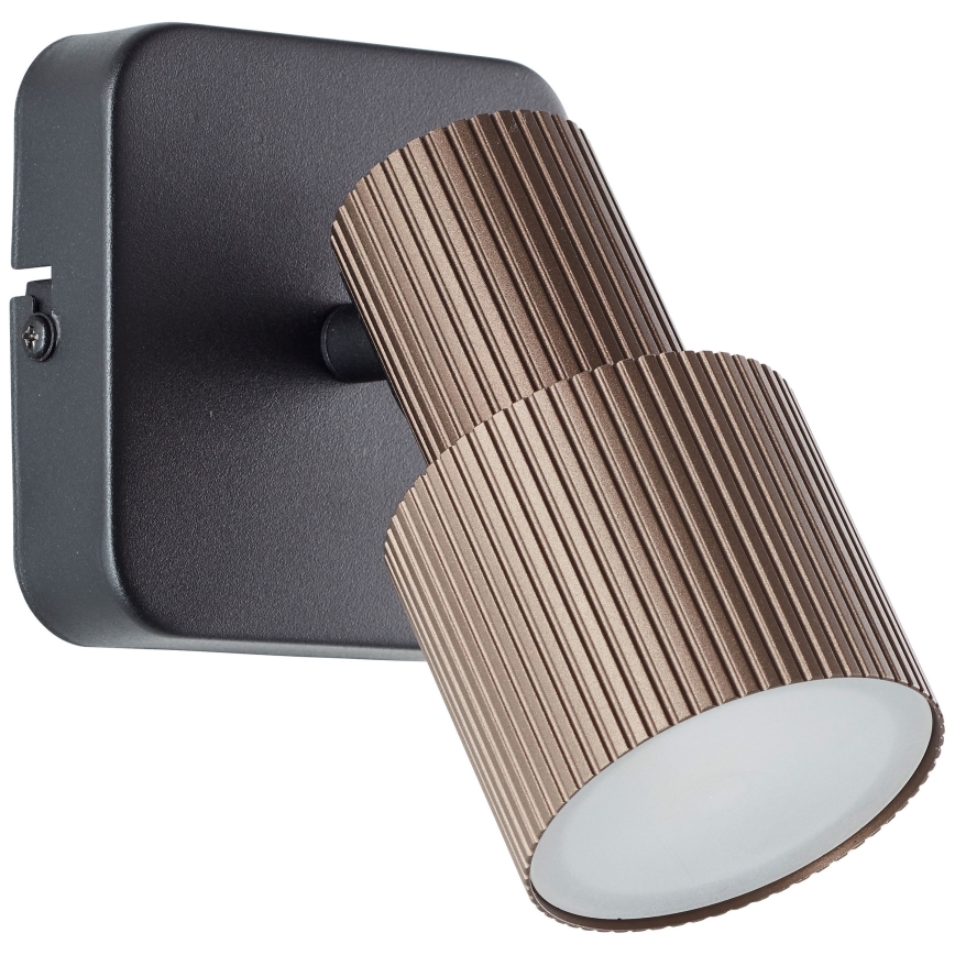 Brilliant - LED-Wandstrahler CADIZ 1xGU10/5W/230V bronzen