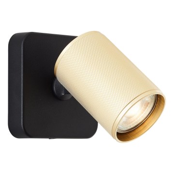 Brilliant - LED-Wandstrahler MARTY 1xGU10/5W/230V golden