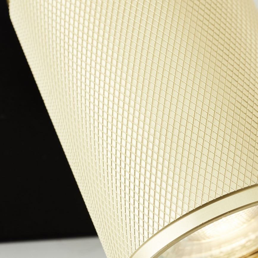 Brilliant - LED-Wandstrahler MARTY 1xGU10/5W/230V golden