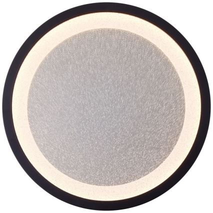 Brilliant - LED dimmbare Deckenleuchte MOSAKO LED/20W/230V 2700K Ø 29,5 cm schwarz