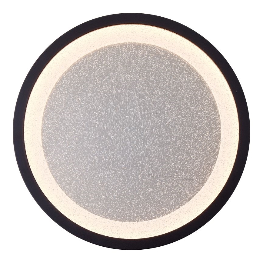 Brilliant - LED dimmbare Deckenleuchte MOSAKO LED/20W/230V 2700K Ø 29,5 cm schwarz