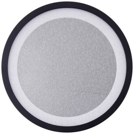 Brilliant - LED dimmbare Deckenleuchte MOSAKO LED/20W/230V 2700K Ø 29,5 cm schwarz