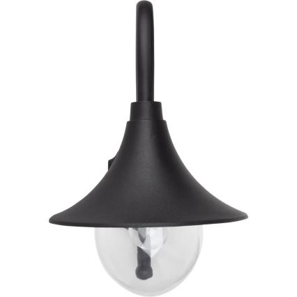 Brilliant - Outdoor-Wandleuchte BERNA 1xE27/60W/230V IP44 schwarz