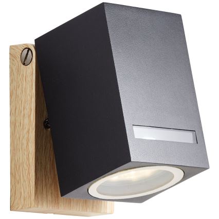 Brilliant - Outdoor-Wandleuchte GALENI 1xGU10/20W/230V IP44